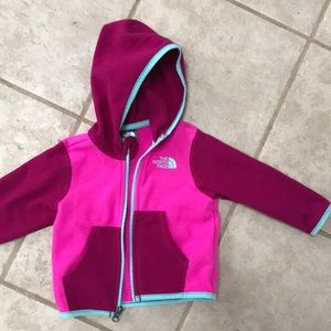 Infant north face fleece jacket